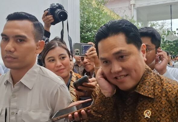 Erick Thohir Tutup Bulut Dicecar Sosok Pelatih Timnas Indonesia